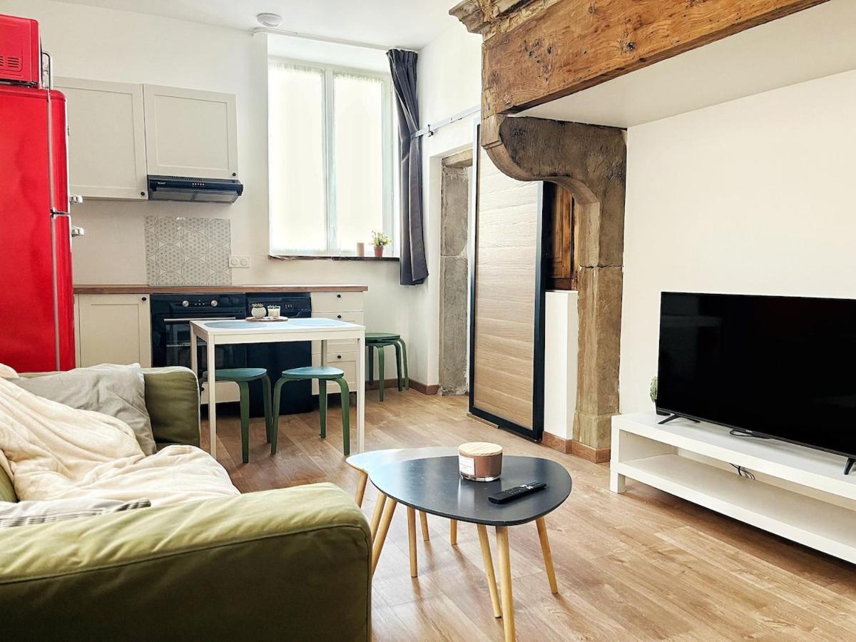 Saint-Genix-sur-Guiers Studio Chic Au Style Retro Moderne מראה חיצוני תמונה